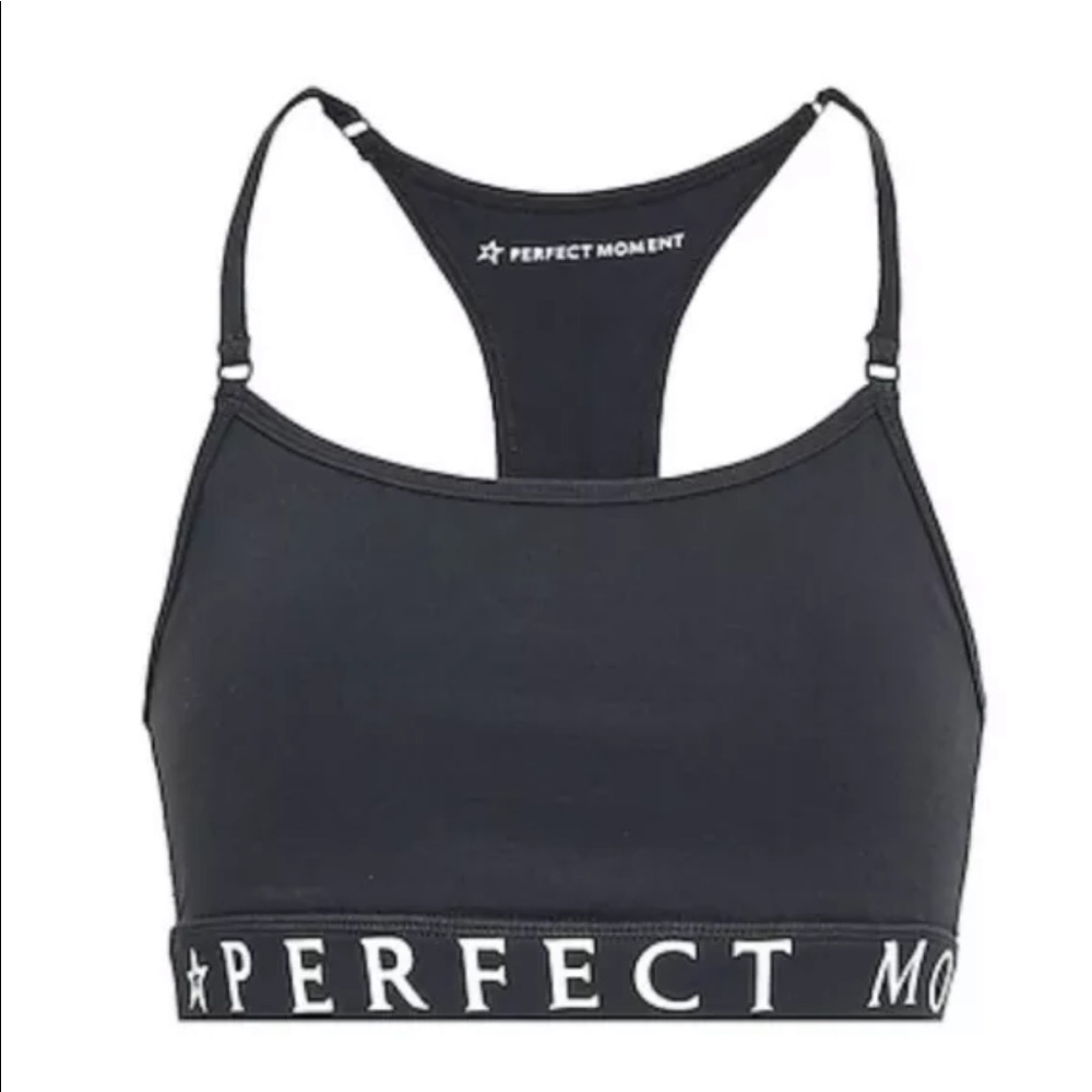 Perfect Moment womens sports  bra sz. XS dark gray NWT